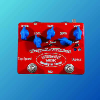 Cusack Music Tap-A-Whirl Tremolo Pedal image 1