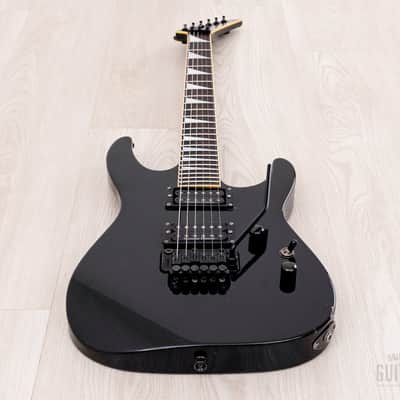2002 Jackson Stars Soloist SL-J2 Neck Through Guitar Black w/ Seymour Duncan, Floyd Rose & Case image 11