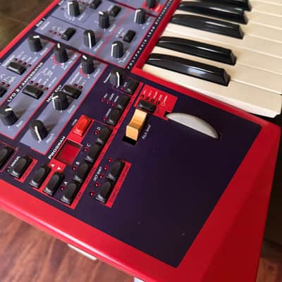 Nord Lead 49-Key 4-voice Polyphonic Synthesizer 1995- 1997Red image 2
