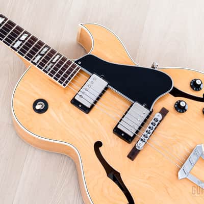 1981 Gibson ES-175 Vintage Hollowbody Guitar Natural, Time Capsule w/ Tim Shaw PAFs, Case image 8