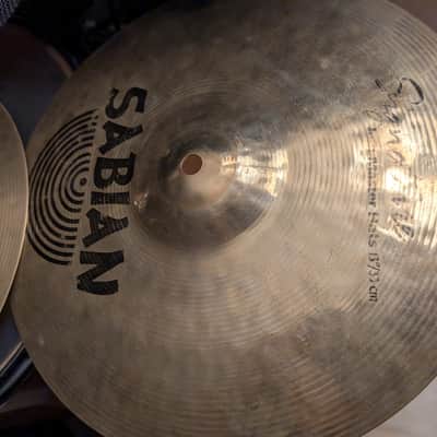 13" Sabian HH Signature Hi Hat Pair Cymbal Set Hats David Garibaldi 2000s - Brilliant Shiny image 14