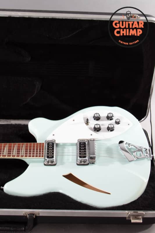 2004 Rickenbacker 360/12 12-String Blue Boy – Rare Limited Color w/ OHSC image 1