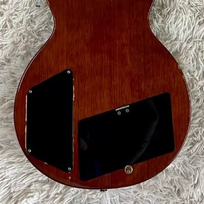 Electra MPC LP Style X350 Single Cutaway Antique Sunburst Electric Guitar + Case image 3