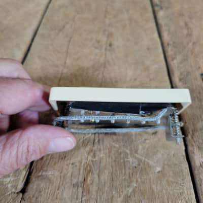 Gibson Shaw NOS Patent Number Humbucker 1980s Double Cream With Ring and Screws image 5