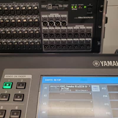 Yamaha QL5 with stage box and cases, free shipping (CONUS) image 3