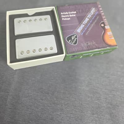 David Allen Pickups HellCat Humbucker Pickup Set - Nickel Covers image 1