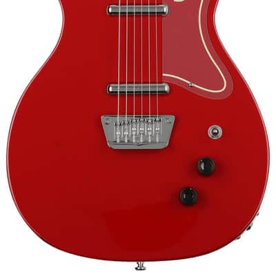 Danelectro Baritone Electric Guitar - Red image 2