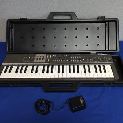 Vintage Casio Casiotone MT-68 49-Key Synthesizer Keyboard with Power Supply/Case image 1
