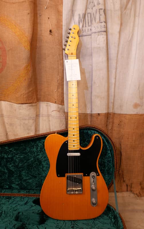 Nash T-52 Telecaster 2021 Amber image 1