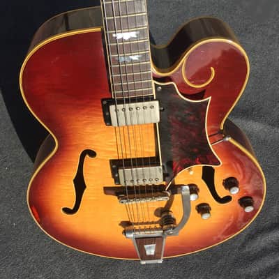 Gibson Tal Farlow 1964 - Flammed Cherry Sunburst image 3
