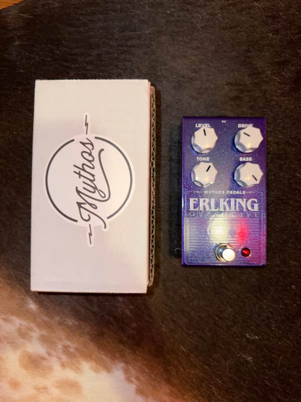 Mythos Pedals Erlking Overdrive 2010s - Purple