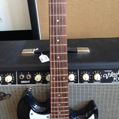 Godin Richmond Belmont Electric Guitar Black Transparent image 3