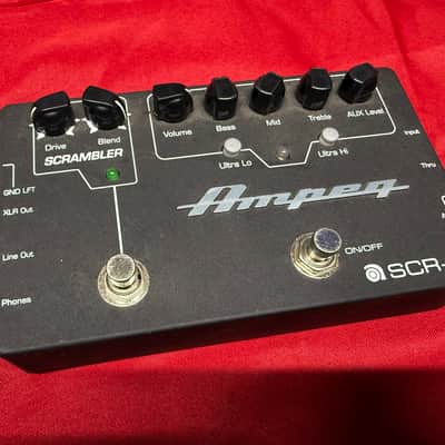 Ampeg SCR‑DI Bass DI Preamp with Scrambler Overdrive 2010s - Black image 1
