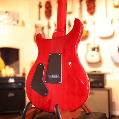 PRS SE Custom 24-08 Electric Guitar - Charcoal Cherry Burst 5785 image 11