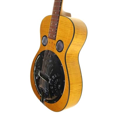 Epiphone Dobro Hound Dog Deluxe Round Neck Resonator with Case image 7