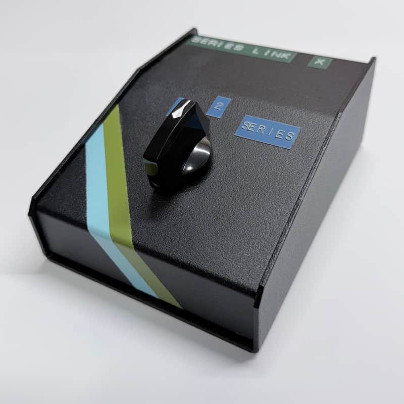 2x1 SERIES LINK - Guitar Amp Speaker Selector / Combiner - Black, Custom - Made to Order, ~Parallel Version Available~ image 1