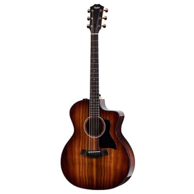 Taylor 224ce-K DLX Grand Auditorium Hawaiian Koa Acoustic-Electric Guitar image 8