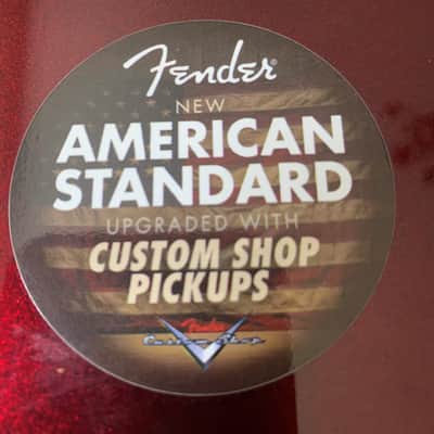 Fender USA Standard Stratocaster 2015 Custom Shop Pickups in Metalic Midnight Wine image 6