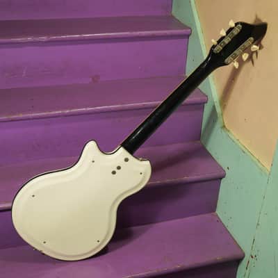 1960s Supro Dual Tone Semihollow Electric Guitar (VIDEO! Fresh Work, Ready) image 10