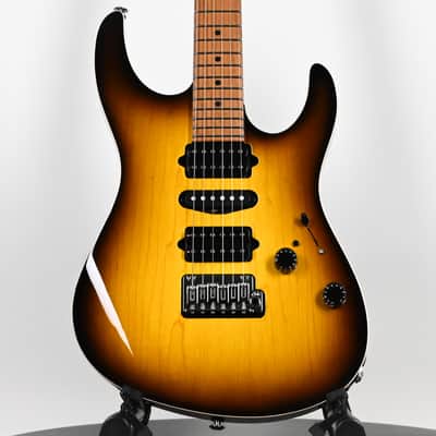 Suhr Custom Modern Electric Guitar- 2 Tone Tobacco Burst 2026 (93053) image 1