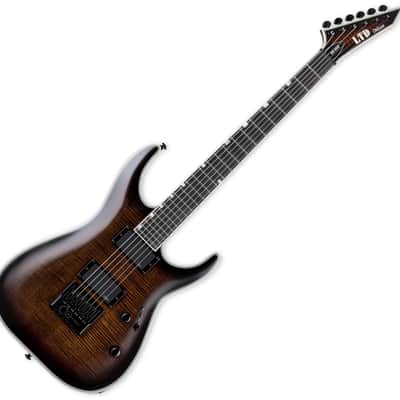 ESP LTD MH-1000ET Evertune Guitar Dark Brown Sunburst B-Stock image 1