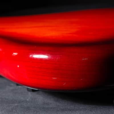 Tokai AJB118 Jazz Bass MIJ Trans Red Burst Ash Lightweight 8lb Made in Japan image 21