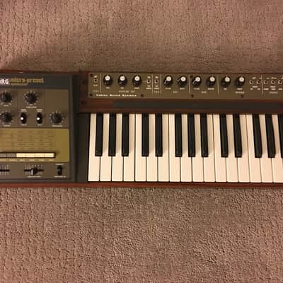 鍵盤楽器 KORG micro-preset synthesizer Korg Micro Preset M-500 1977 | Reverb