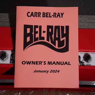 Carr Bel-Ray Red Point-to-point handmade boutique guitar amplifier Bild 19