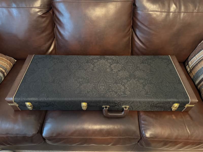 PRS Multi-Fit Hard Guitar Case - Black Paisley / Blue Interior