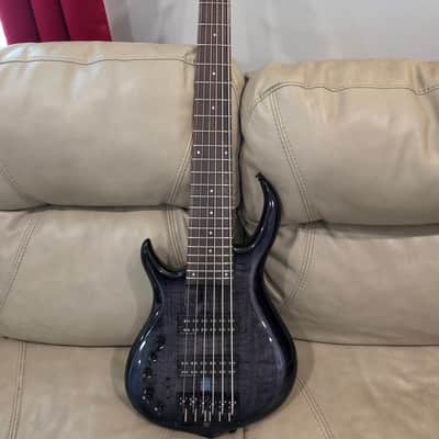 Sire Marcus Miller M7 LH lefty left Handed 6-String Electric Bass Guitar - Transparent Black image 1
