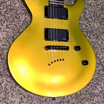 Dean Deceiver gold Electric Guitar emg pickups image 1