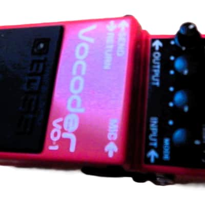 Boss VO-1 Vocoder 2016 - Present - Red image 2