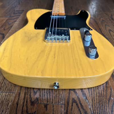 2006 Fender American Vintage ‘52 Telecaster (6.8lbs) - Butterscotch Blonde w/ OHSC image 4