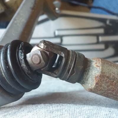VINTAGE Pearl P850 P880 80S 90s Double Bass Pedal Adapter Converter / Shaft Slave PEDAL Foot Board image 9