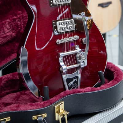 GRETSCH G6134TFM-NH Nigel Hendroff Signature Penguin - Dark cherry image 11