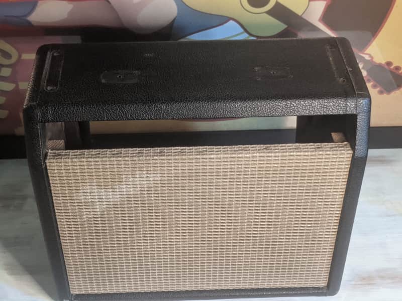 Fender Champ Amp Cabinet 1964 - Black Tolex image 1