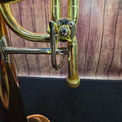 Yamaha YSL-356R intermediate F-Attachment Trombone - Made in Japan - Rose Brass Bell image 18