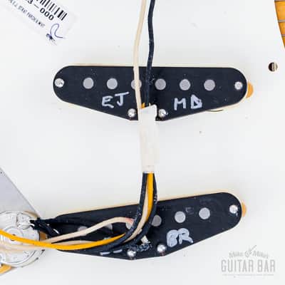 2018 Fender Eric Johnson Signature Stratocaster Thinline Sunburst w/ Case, Tags & CoA image 20