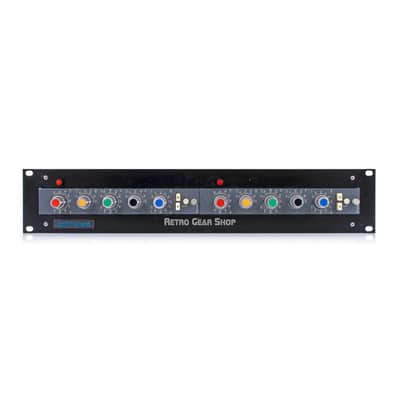 Neve 33135 Mono Mic Pre 3-Band EQ Module Racked Stereo Pair Rare Vintage Preamp image 1