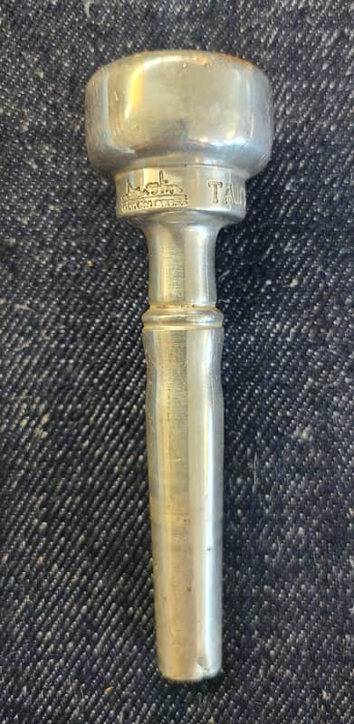 Austin Custom Brass TA1CS trumpet mouthpiece - Silver Plate image 1