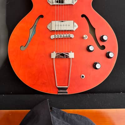 Epiphone Casino Worn 2020 - Sunrise Orange image 3