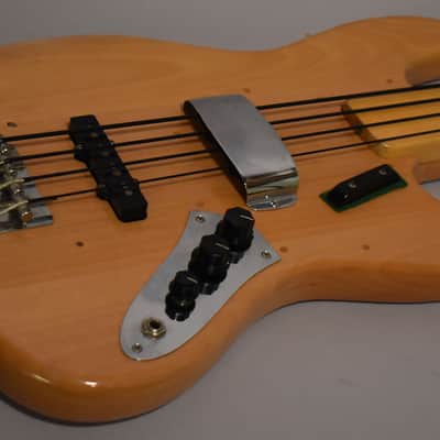 1973 Fender Precision/Jazz Partscaster Bass Fretless Natural w/HSC image 9