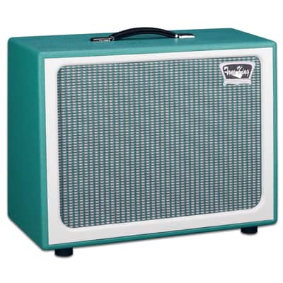 Tone King Imperial 112 60-Watt 1x12" Guitar Speaker Cabinet - Turquois image 1