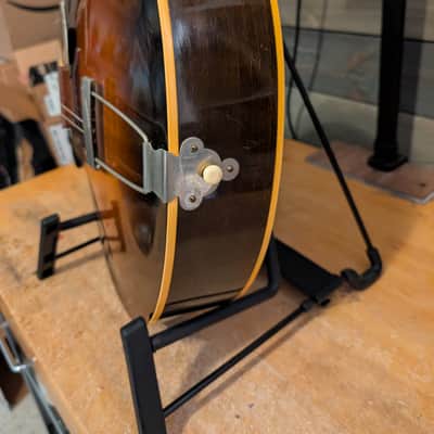 1951 Gibson TG-50 Tenor Archtop Acoustic Guitar Sunburst NO Repairs W/Case image 9