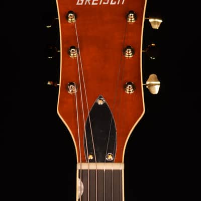 Gretsch Synchromatic Nashville Hollow Body Single-Cut, Ebony FB, 50's Orange Stain image 9