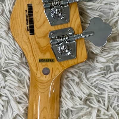 Tagima TW 65 P-Style 4-String Electric Bass Guitar Maple Fretboard, Sunburst image 5