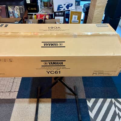 Yamaha YC61 61-Key Stage Keyboard 2018 - Present - Black image 7