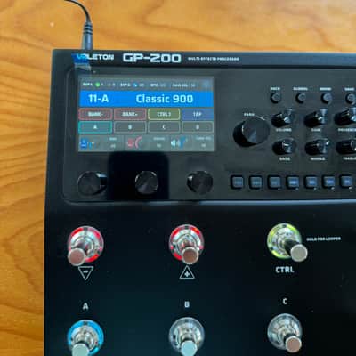 Valeton GP-200 Multi-Effects Processor 2022 - Present - Black image 2
