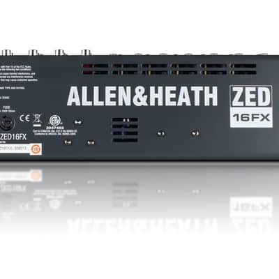 Mint Allen & Heath ZED-16FX Mixing Console with USB Port image 3