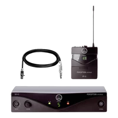 AKG WMS45 Perception Wireless Instrument Microphone System (Band A)